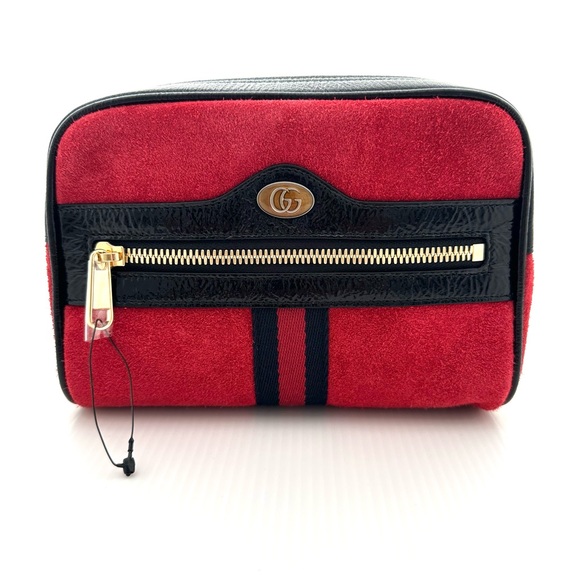 Gucci Small Ophidia Suede Belt Bag - Picture 6 of 14
